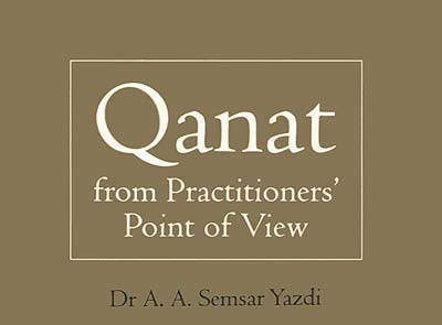 Qanat from practitionerd` point of view