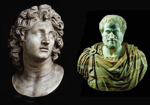 ارسطو و اسكندر