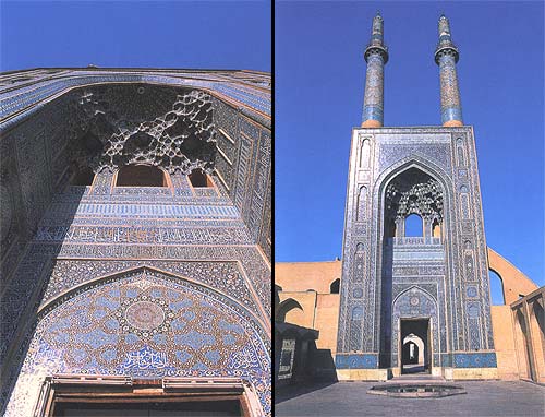 سردر مسجد جامع يزد